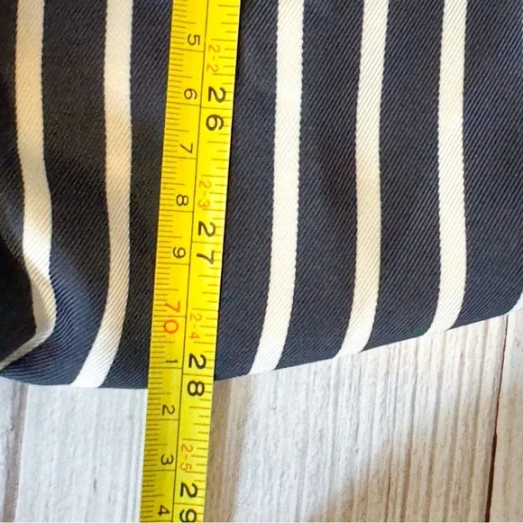 H&M Black and White Striped Button Down Shirt - Picture 7 of 8
